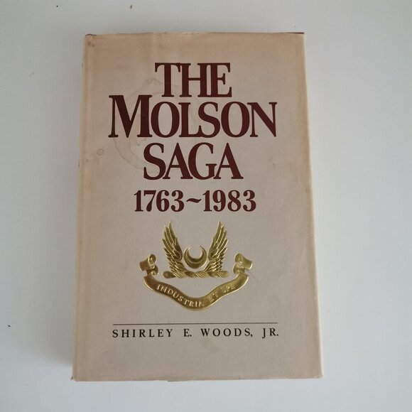 1983 The Molson Saga Book Canadian Family Dynasty Shirley Woods Jr Brewery Beer - Picture 3 of 15